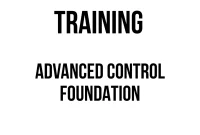 TRAINING ADVANCED CONTROL FOUNDATION