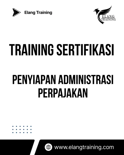 training sertifikasi administrasi perpajakan
