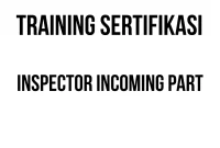 sertifikasi QA QC inspector