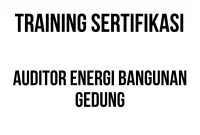 sertifikasi auditor energi