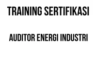 sertifikasi konservasi energi manufaktur