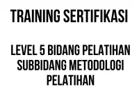 sertifikasi training development