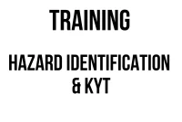 TRAINING HAZARD IDENTIFICATION & KYT