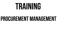 TRAINING PROCUREMENT MANAGEMENT