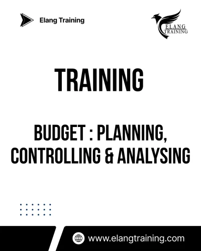 TRAINING BUDGET : PLANNING, CONTROLLING & ANALYSING