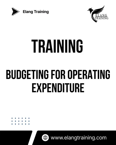 TRAINING BUDGETING FOR OPERATING EXPENDITURE