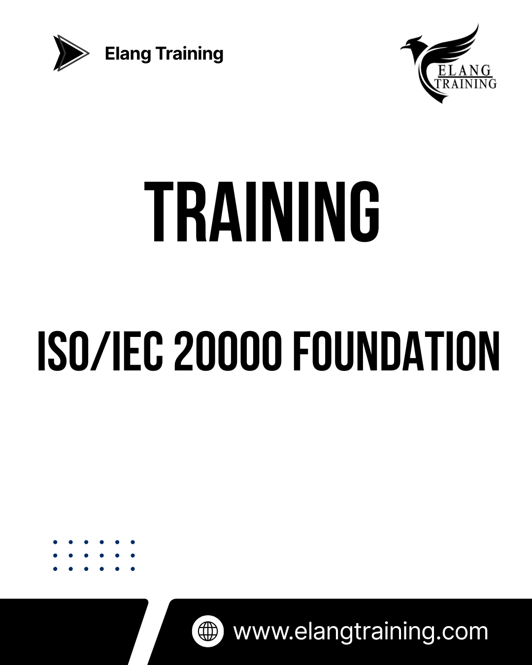 TRAINING ISO/IEC 20000 FOUNDATION