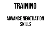 TRAINING ADVANCE NEGOTIATION SKILLS