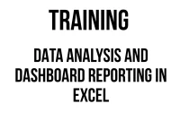 TRAINING DATA ANALYSIS AND DASHBOARD REPORTING IN EXCEL