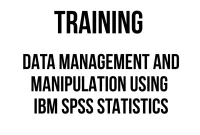 TRAINING DATA MANAGEMENT AND MANIPULATION USING IBM SPSS STATISTICS