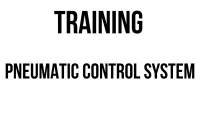 TRAINING PNEUMATIC CONTROL SYSTEM