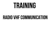 TRAINING RADIO VHF COMMUNICATION TRAINING RADIO VHF COMMUNICATION