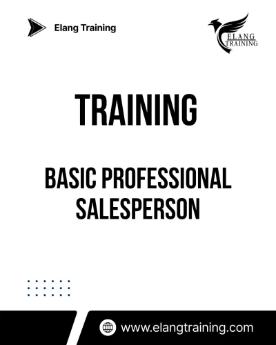 TRAINING BASIC PROFESSIONAL SALESPERSON