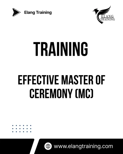 TRAINING EFFECTIVE MASTER OF CEREMONY (MC)