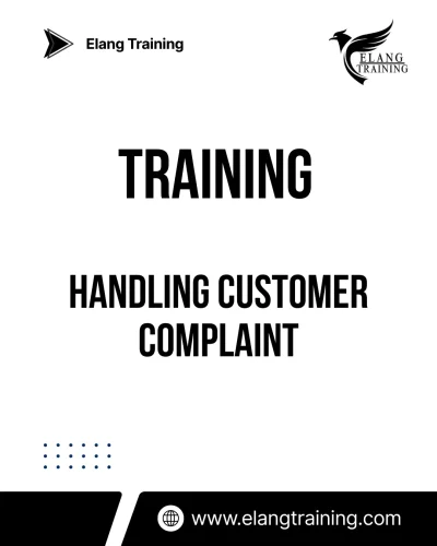 TRAINING HANDLING CUSTOMER COMPLAINT