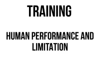 TRAINING HUMAN PERFORMANCE AND LIMITATION