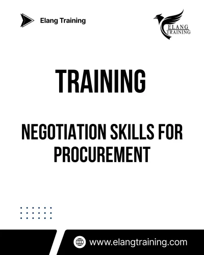 TRAINING NEGOTIATION SKILLS FOR PROCUREMENT
