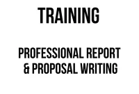 training business report writing