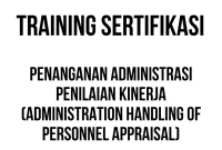 sertifikasi administrasi sumber daya manusia