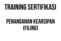sertifikasi administrasi perkantoran