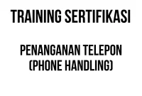 sertifikasi telemarketing staff