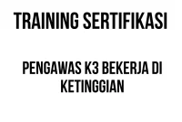 sertifikasi K3 ketinggian