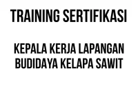 sertifikasi pengawas perkebunan kelapa sawit