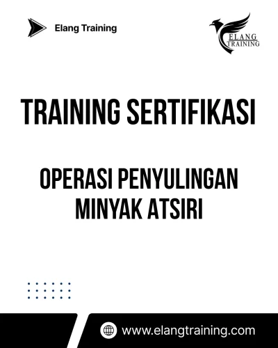 sertifikasi penyulingan minyak atsiri