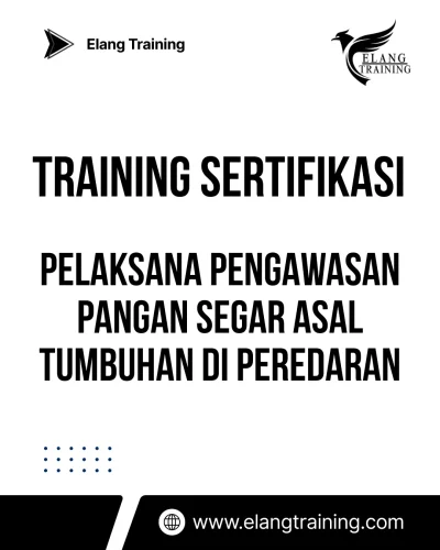 sertifikasi food inspector