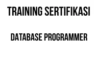 sertifikasi pemrograman database