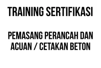 sertifikasi teknisi acuan beton