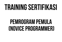 SERTIFIKASI PEMROGRAM PEMULA (NOVICE PROGRAMMER) sertifikasi web developer