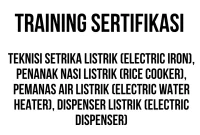 sertifikasi servis alat elektronik