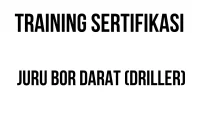 sertifikasi drilling engineer