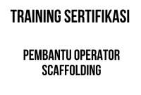 sertifikasi K3 scaffolding