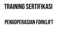 sertifikasi K3 forklift